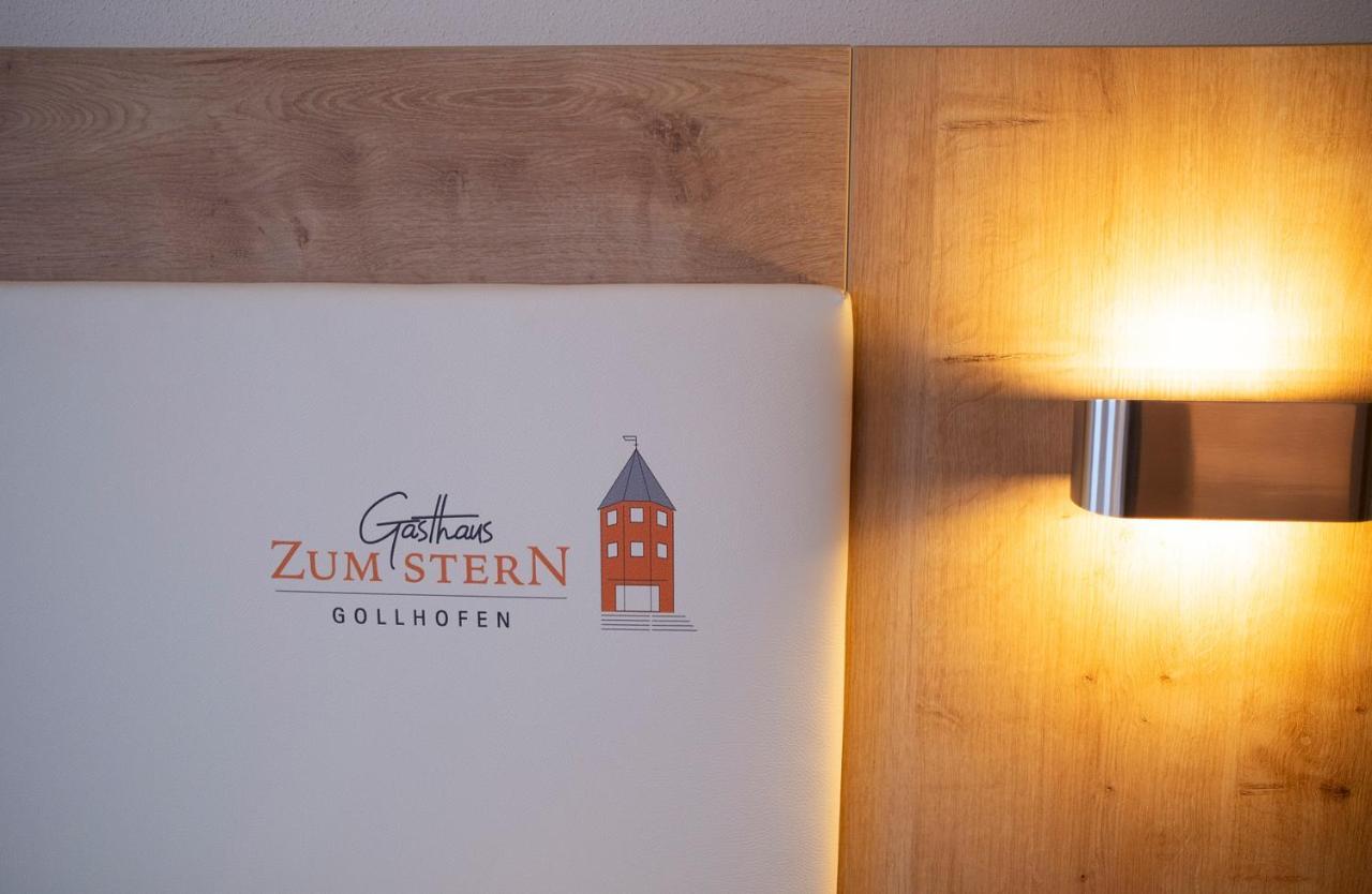 Gasthaus Zum Stern Gollhofen Exterior foto